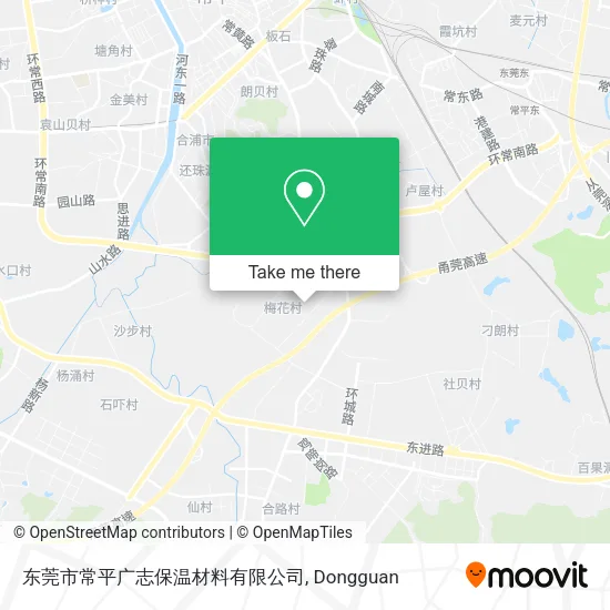 东莞市常平广志保温材料有限公司 map