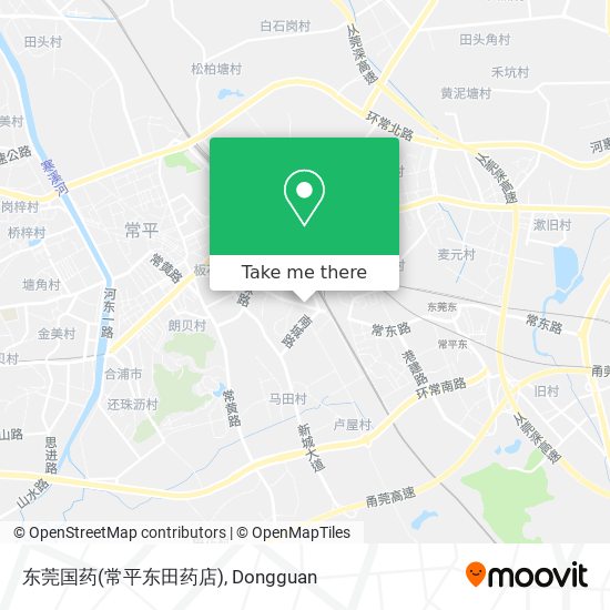 东莞国药(常平东田药店) map