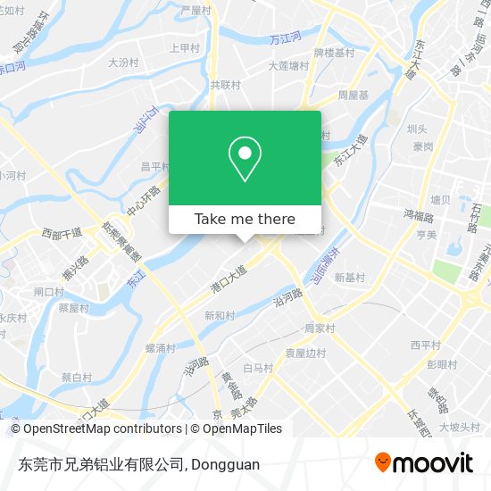 东莞市兄弟铝业有限公司 map