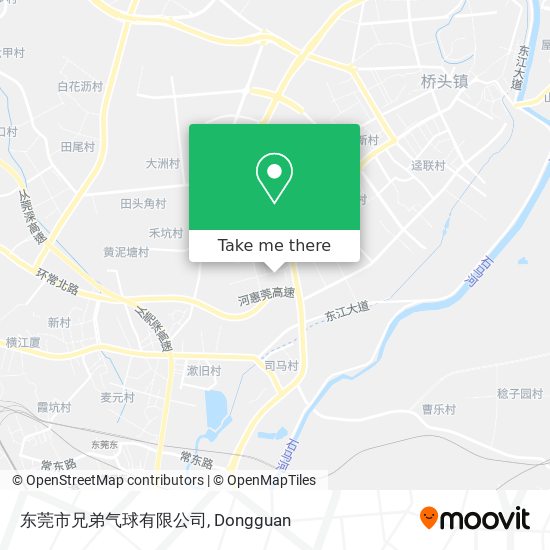 东莞市兄弟气球有限公司 map