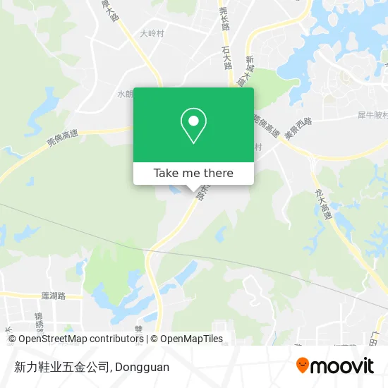 新力鞋业五金公司 map