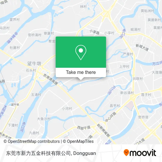 东莞市新力五金科技有限公司 map