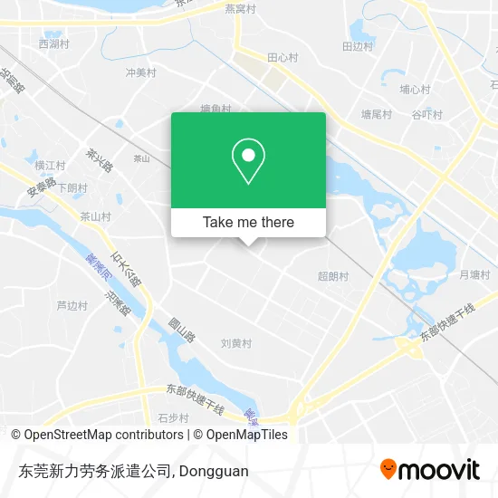 东莞新力劳务派遣公司 map