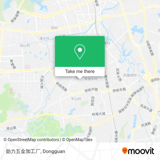 勋力五金加工厂 map