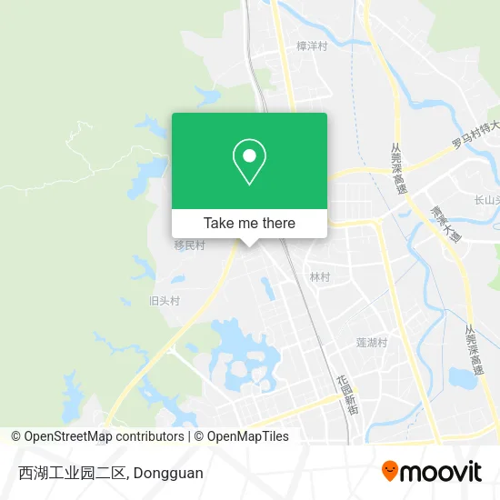 西湖工业园二区 map