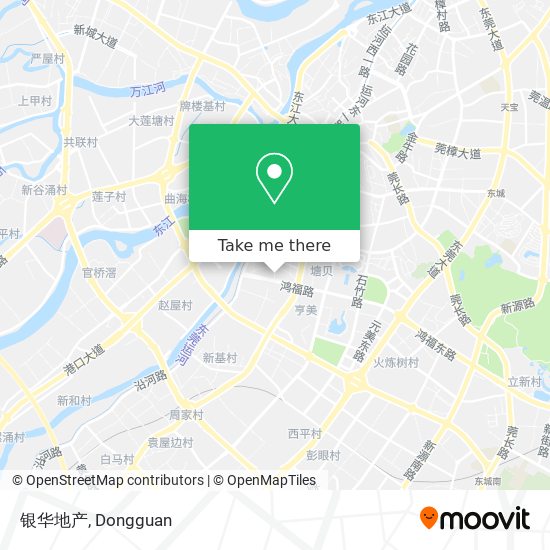 银华地产 map