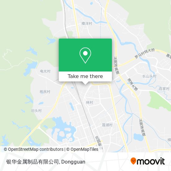 银华金属制品有限公司 map