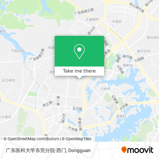 广东医科大学东莞分院-西门 map