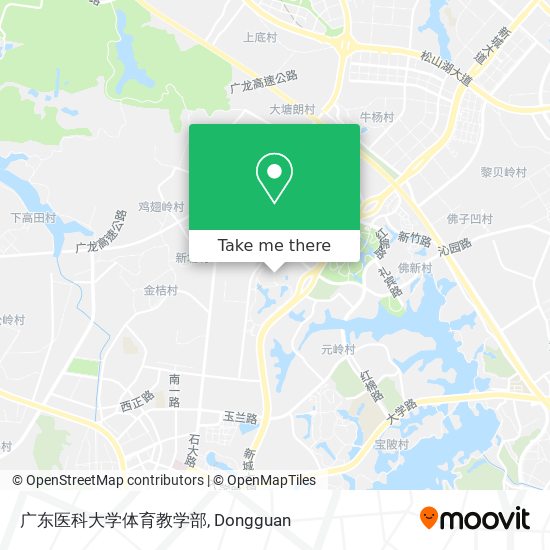 广东医科大学体育教学部 map