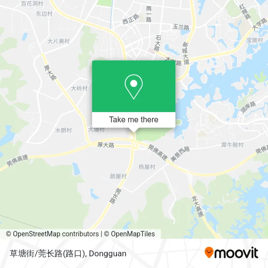 草塘街/莞长路(路口) map