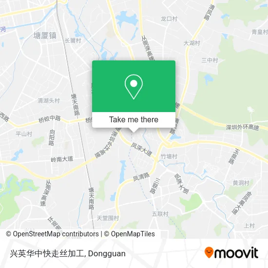 兴英华中快走丝加工 map