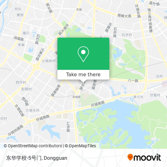 东华学校-5号门 map
