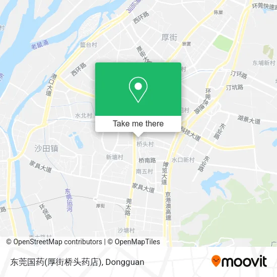 东莞国药(厚街桥头药店) map