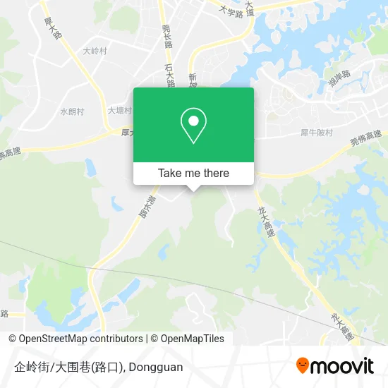 企岭街/大围巷(路口) map