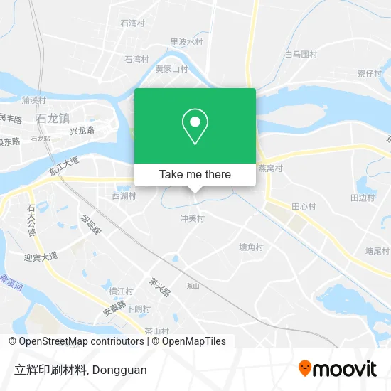 立辉印刷材料 map
