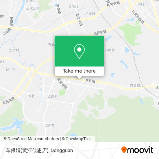 车保姆(黄江佳恩店) map