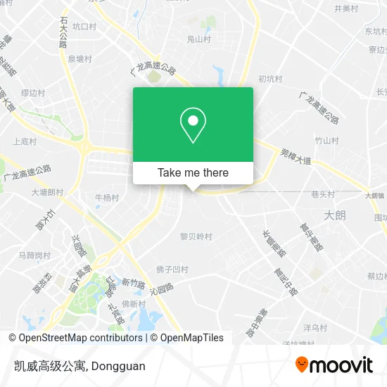 凯威高级公寓 map