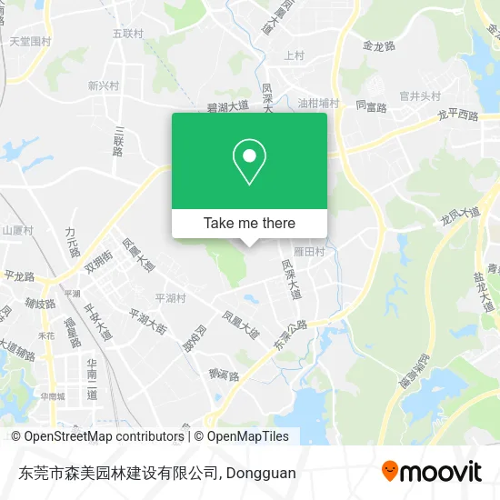 东莞市森美园林建设有限公司 map
