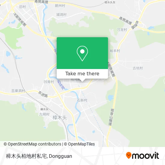 樟木头柏地村私宅 map