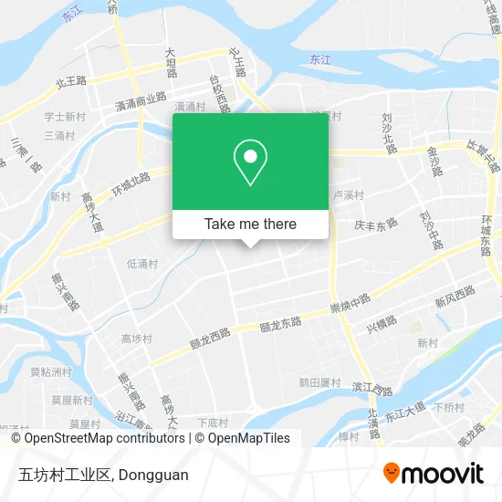 五坊村工业区 map