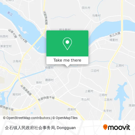 企石镇人民政府社会事务局 map