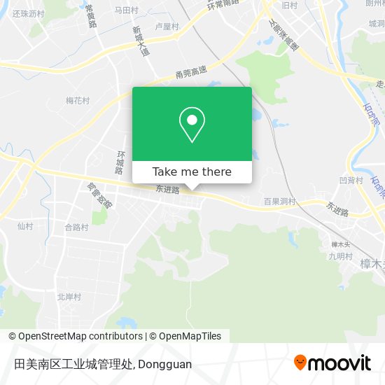 田美南区工业城管理处 map