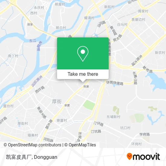 凯富皮具厂 map