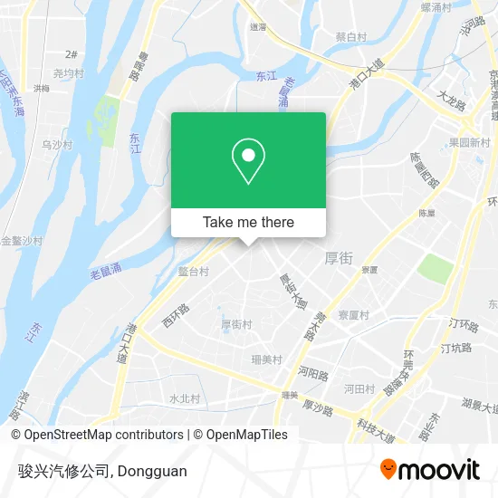 骏兴汽修公司 map