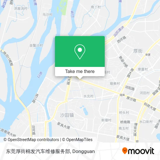 东莞厚街棉发汽车维修服务部 map