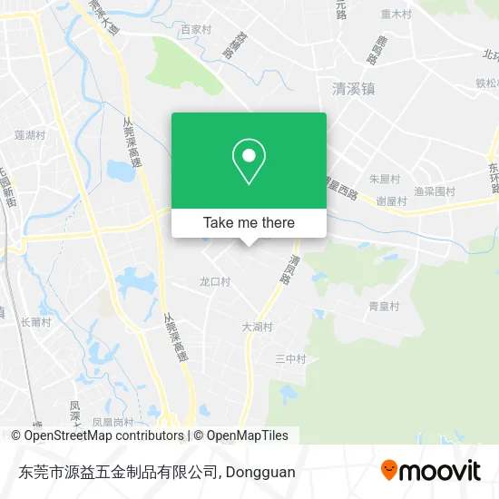 东莞市源益五金制品有限公司 map