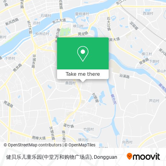 健贝乐儿童乐园(中堂万和购物广场店) map