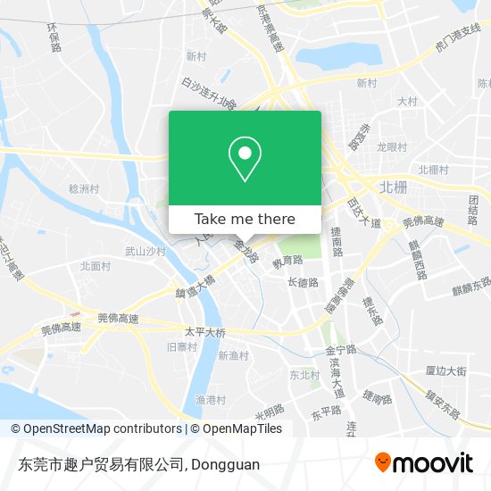 东莞市趣户贸易有限公司 map