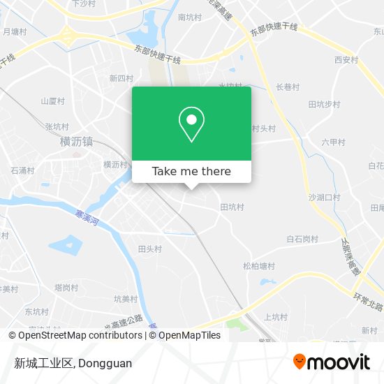 新城工业区 map
