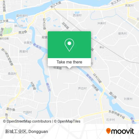 新城工业区 map