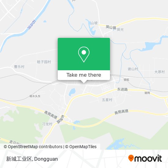 新城工业区 map