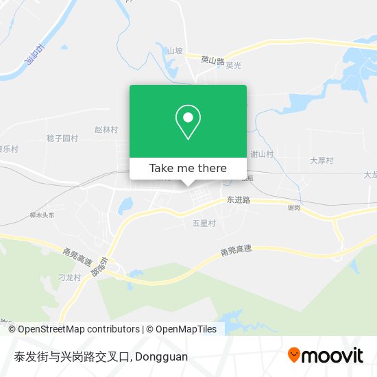 泰发街与兴岗路交叉口 map