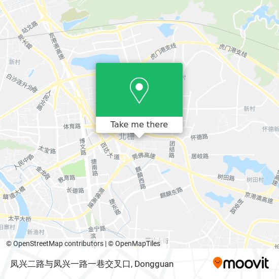 凤兴二路与凤兴一路一巷交叉口 map