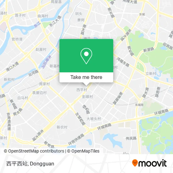 西平西站 map