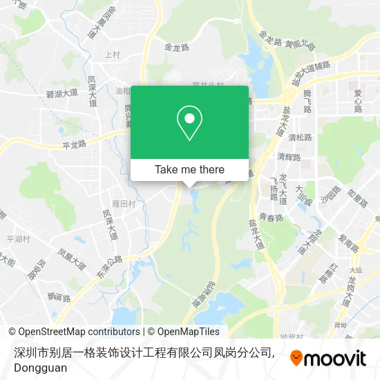 深圳市别居一格装饰设计工程有限公司凤岗分公司 map