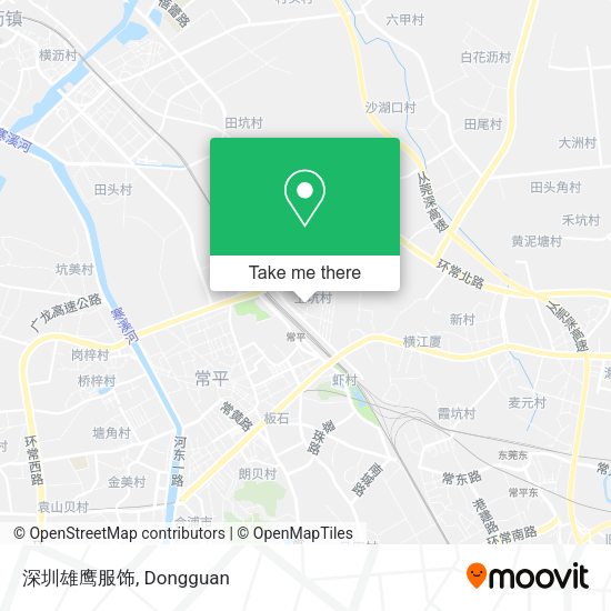 深圳雄鹰服饰 map