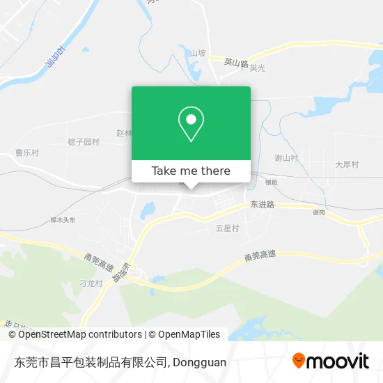 东莞市昌平包装制品有限公司 map