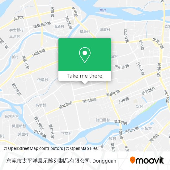 东莞市太平洋展示陈列制品有限公司 map