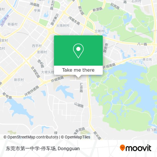 东莞市第一中学-停车场 map