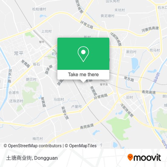 土塘商业街 map