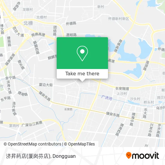 济昇药店(厦岗芬店) map