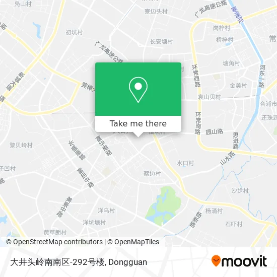 大井头岭南南区-292号楼 map