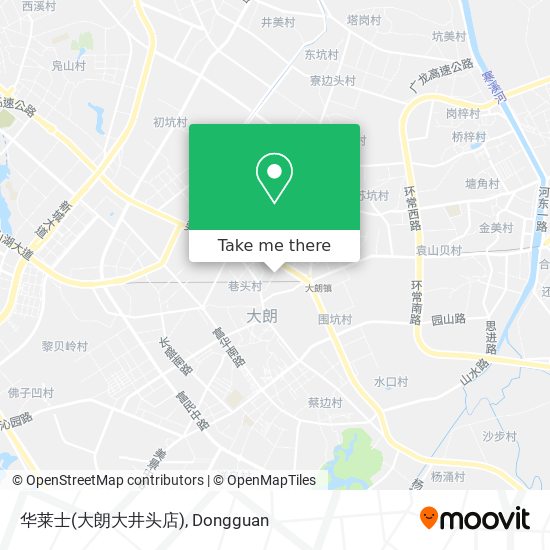 华莱士(大朗大井头店) map