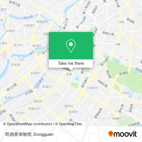 凯德星体验馆 map