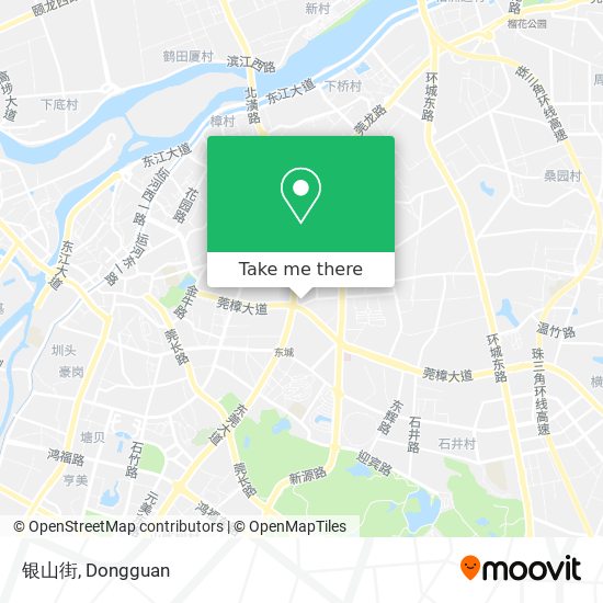 银山街 map