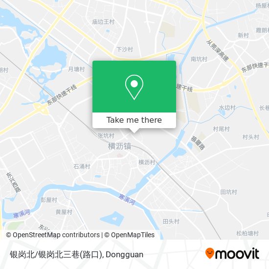 银岗北/银岗北三巷(路口) map